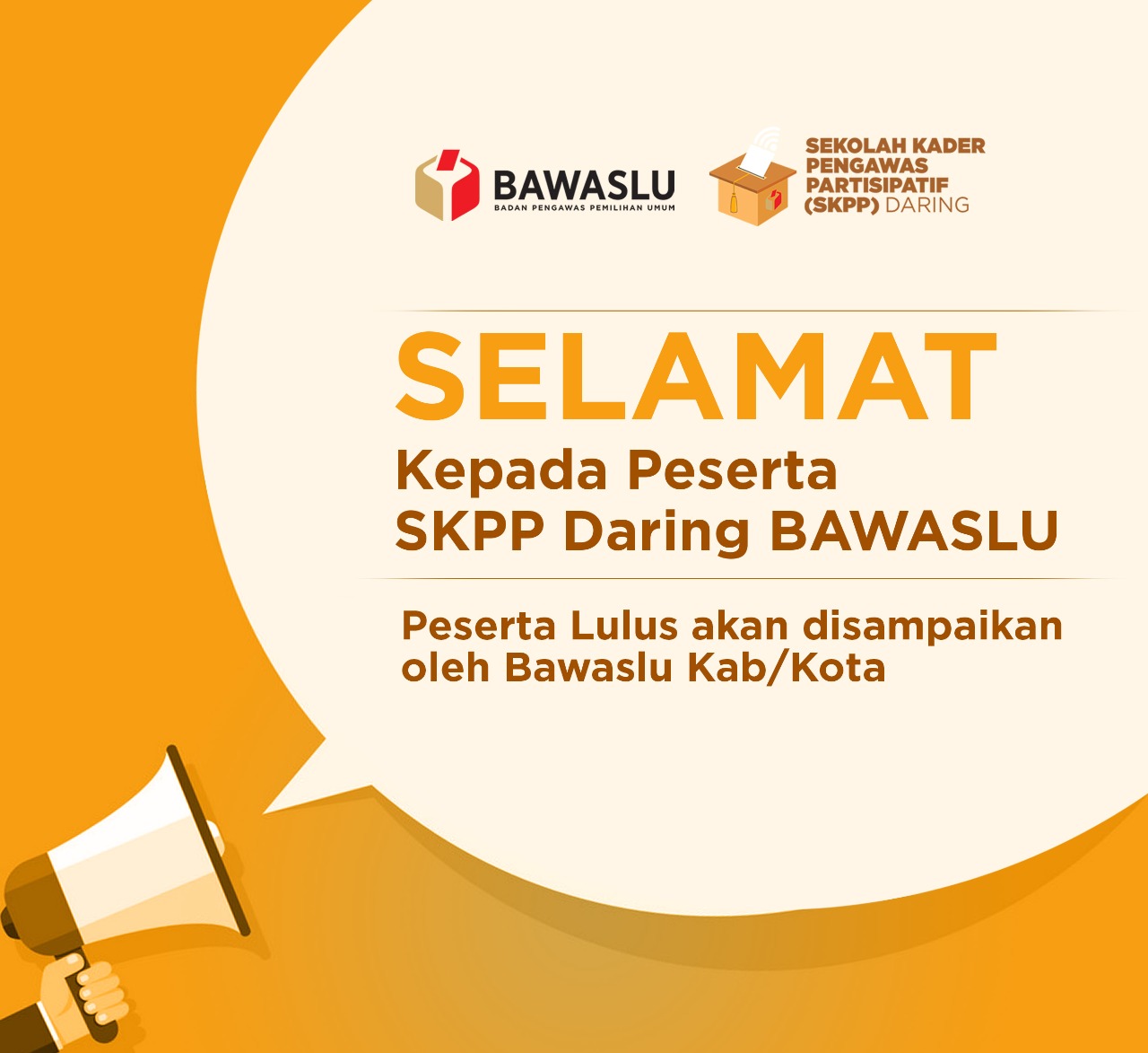 Pengumuman Hasil Seleksi SKPP Daring 2020